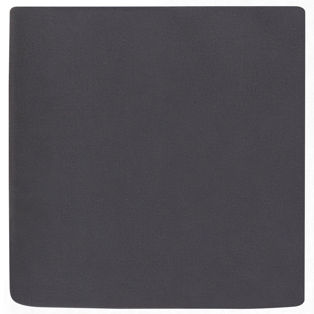 Set da pranzo da giardino 4 posti metallo Nero alluminio finitura opaca tavolo da esterno 4 sedie cuscini moderno