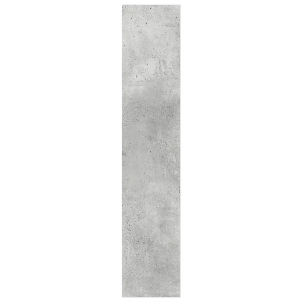 Scarpiere Muro 2pz Grigio Cemento 60x18x90cm Legno Multistrato 806768