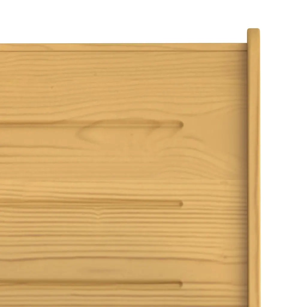 Panca Angolare REINE 151 cm in Legno di Pino Marrone ambra 327246