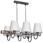 Lampadario Aldex THOR II 921K grigio 6 luci E14 dimmerabile