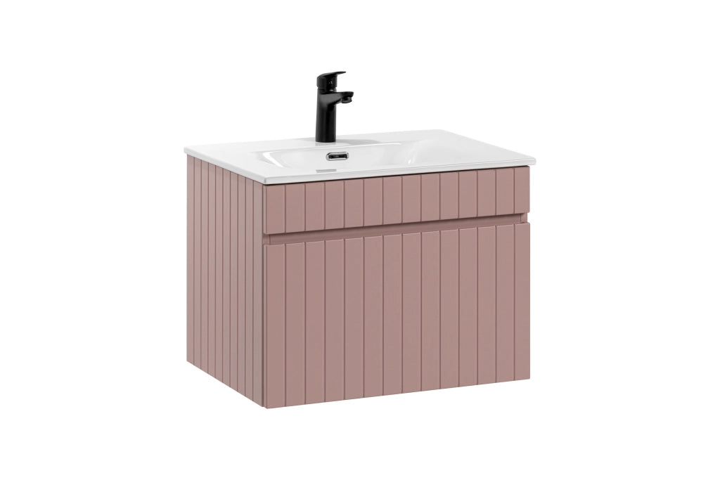 Set mobili bagno 60 cm con lavabo Iconic Rose 60 cm