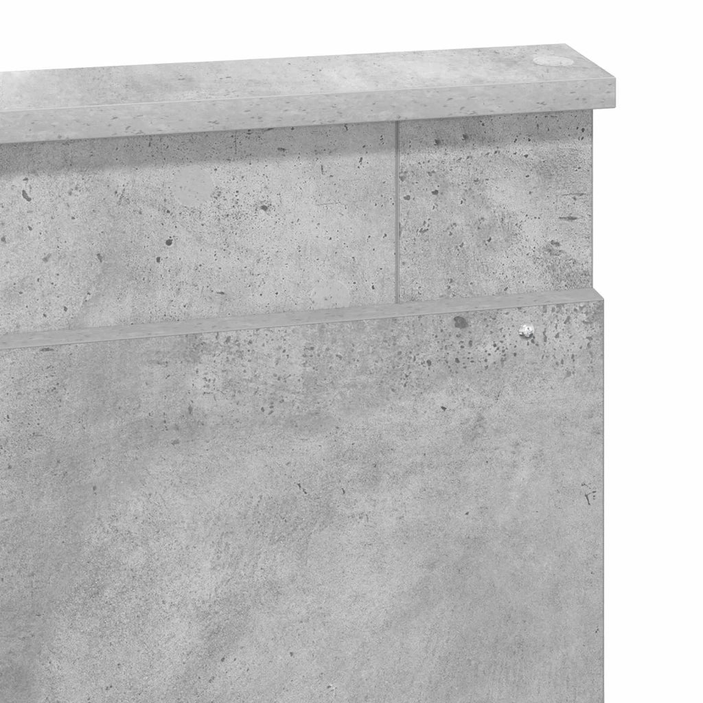 Testiera Grigio cemento Legno ingegnerizzato 887452