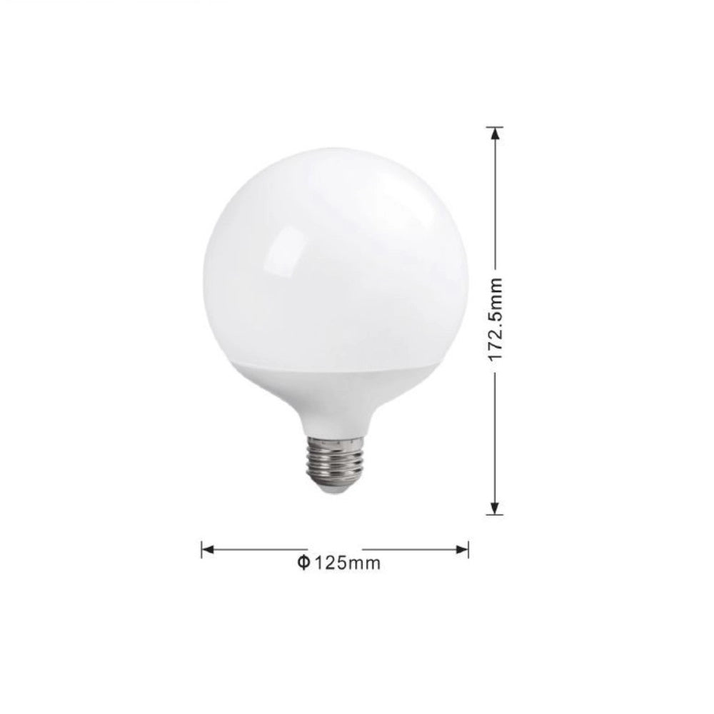 Lampadina a led per illuminazione interni lampadari plafoniere applique porta lampada luce bianca fredda E27 GLOBO 6500K 21W