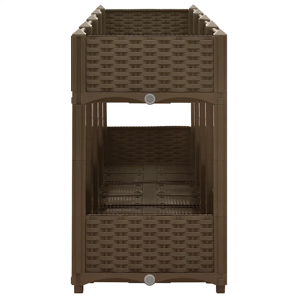Fioriera Rialzata 160x40x71 cm in Polipropilene