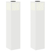 Faro LED solare per sentieri 2 pz Bianco CFW6514751