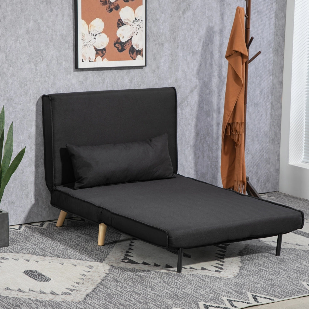 Poltrona letto ¨C zephmum ¨C Nero 94x78x80 cm