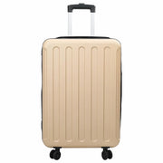 Valigia con blocco Champagne 43 x 27 x 66 cm Plastica ABS CFW6165063