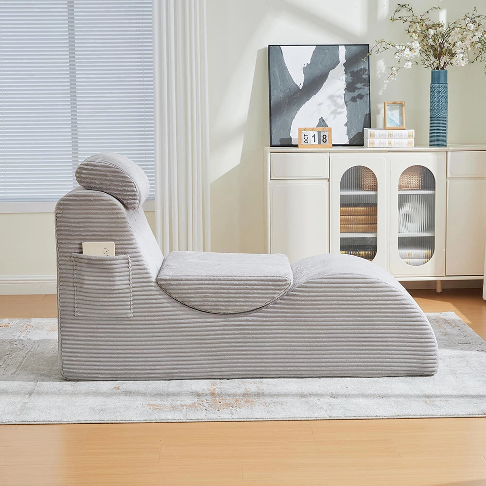 Poltrona relax moderna design unico - Xylo - Cuscino rimovibile tasca laterale