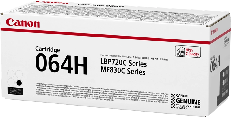 Canon cartuccia toner 064 H BK nero