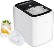 Macchina per blocchi di ghiaccio 2L con produzione di ghiaccio rapida - 15kg al giorno, con funzione di pulizia automatica