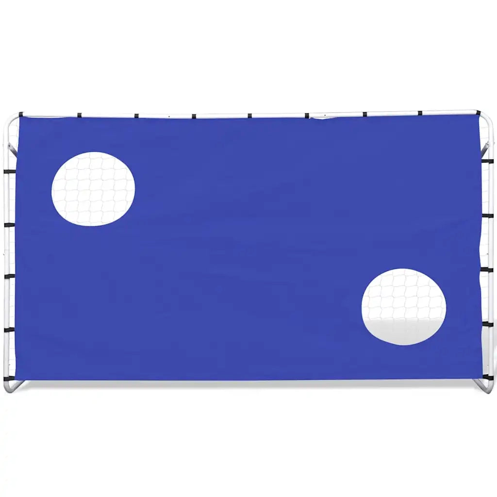 Porta da Calcio e Telone con Buchi per Allenamento 240x92x150cm CFW2390187