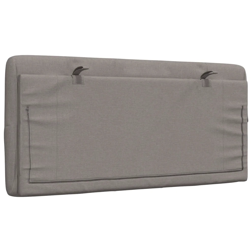 Cuscino Testiera Tortora 100 cm in Tessuto