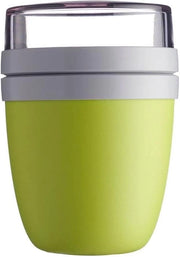 Lunchbox Ellittica 500 ml becher per yogurt pratico per viaggio - congelatore microonde lavastoviglie - Edizione Limitata Limone lime - 700 ml
