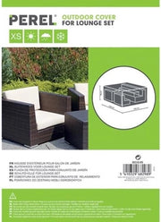 Copertura per giardino - Protezione da condizioni atmosferiche - 1 pezzo - Grigio - Rettilineo - 140 cm x 140 cm x 70 cm