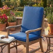 CUSCINO REAL MEDIO BLU SCURO