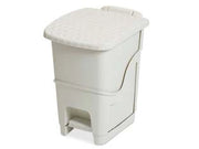 PATTUMIERA RATTAN BIANCO LT.18 ART.441- - cm.28x35x40h. - lt.18 - 10 pezzi DEA HOME