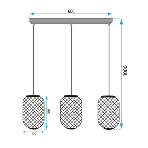 Lampada APP1425-3CP