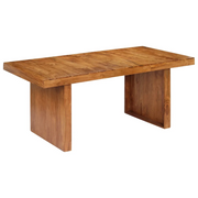 Tavolo da Pranzo 180x90x75 cm in Legno Massello di Acacia cod mxl 16387