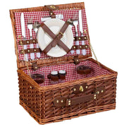Cesto pic-nic marrone 38x26x19h