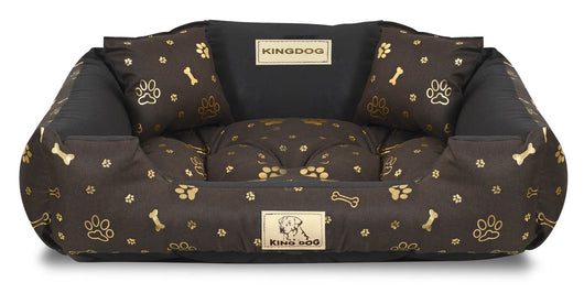 AIO FACTORY 75x65 cm KINGDOG Cuccia per cani impermeabile personalizzabile Golden Bones