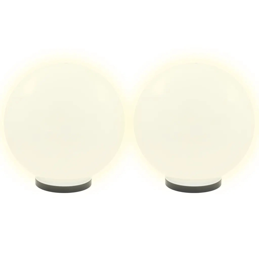 Set Lampade a LED Sferiche 2 pz 40 cm in PMMA CFW7882132