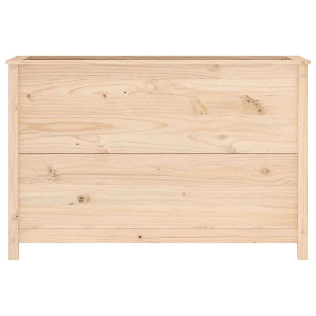 Fioriera Rialzata da Giardino 119,5x40x78cm Legno Massello Pino 825289