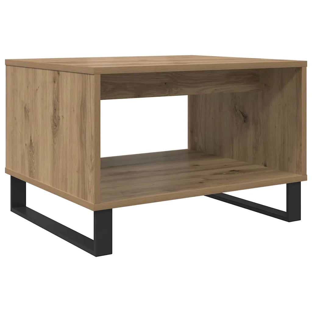 Tavolino da salotto rovere artigianale 60 x 50 x 40 cm 879613