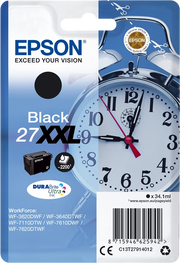 Epson Alarm clock 27XXL DURABrite Ultra cartuccia d'inchiostro 1 pz Originale Nero