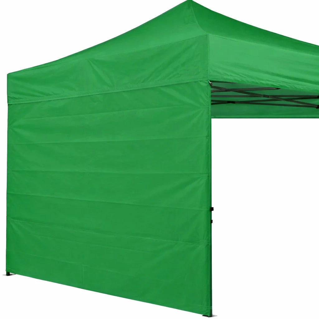 Telo laterale 3x2mt verde impermeabile per gazebo richiudibile 3x3mt