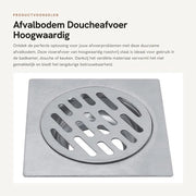 Roostere di Rifiuti in Acciaio Inossidabile - Filtro per Acque Grasse - Filtro per Doccia - Filtro per Cucina - Resistente alla Corrosione - Materiale Duraturo