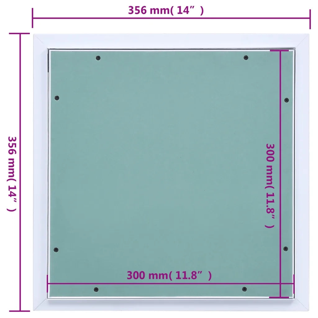 Pannello di Accesso Telaio in Alluminio e Cartongesso 300x300mm 145098