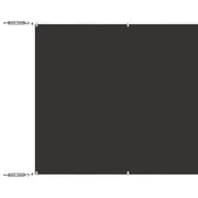 Paravento Verticale Antracite 140x600 cm Tessuto Oxford