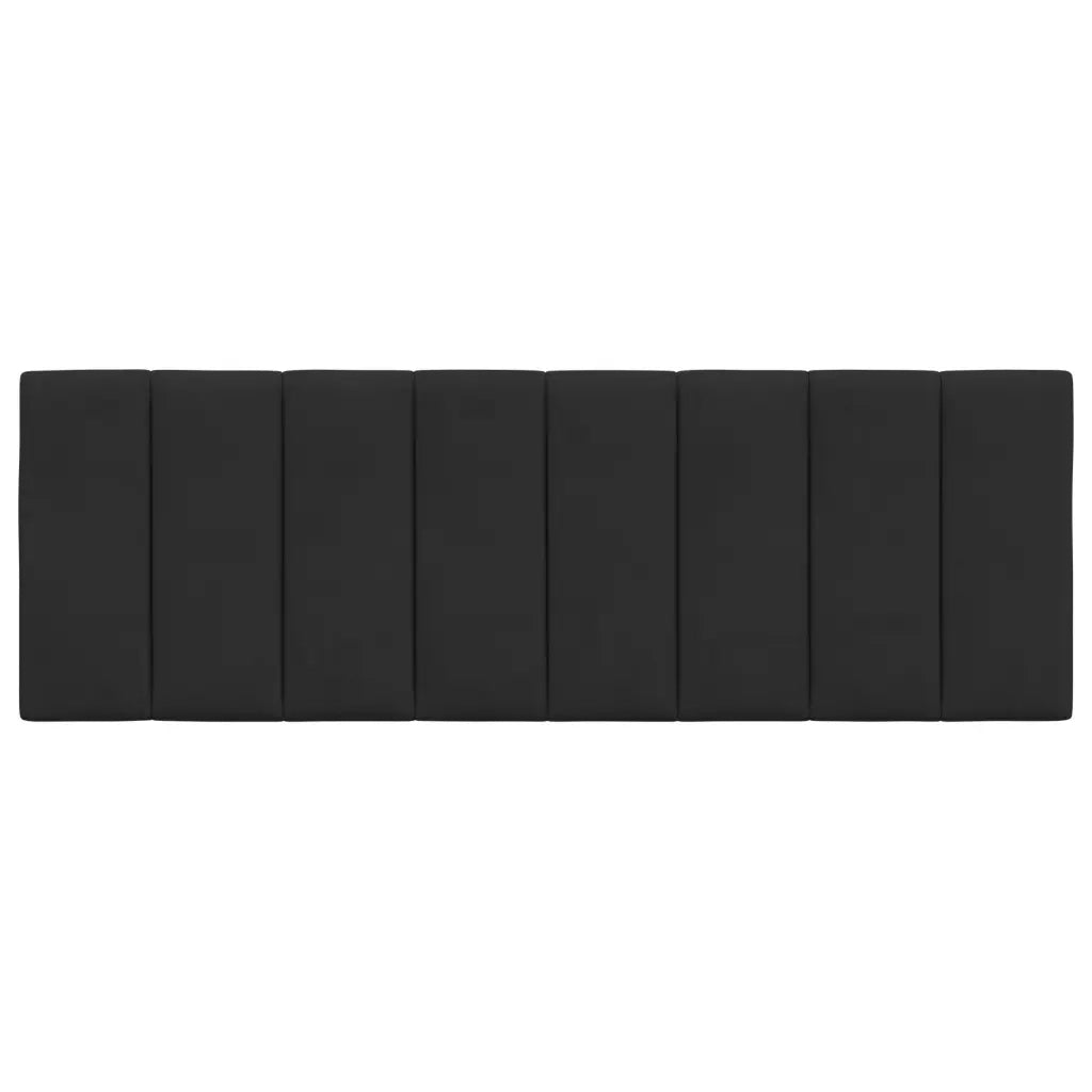 Cuscino Testiera Hanko Nero 120 cm in Velluto 374663