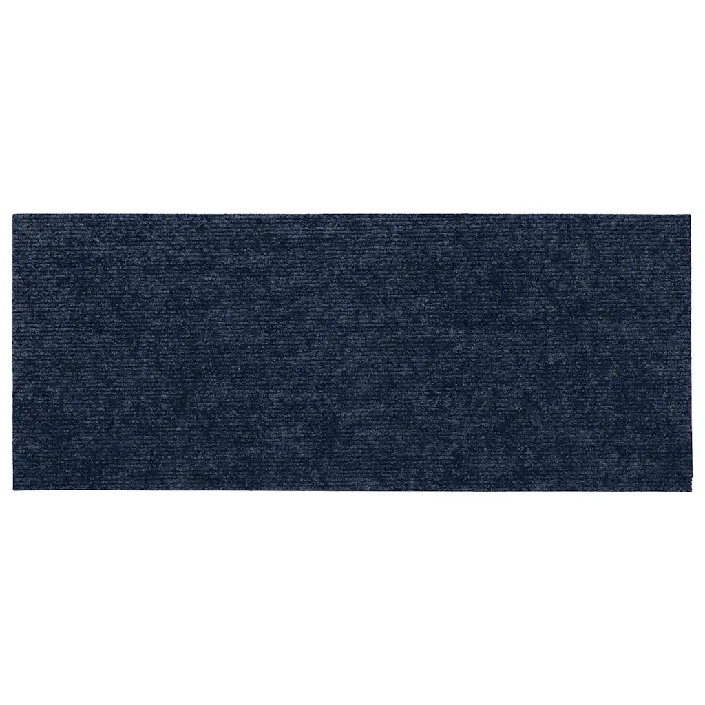 Tappetini per Scale Autoadesivi 30 pz Blu 60x25 cm Rettangolare
