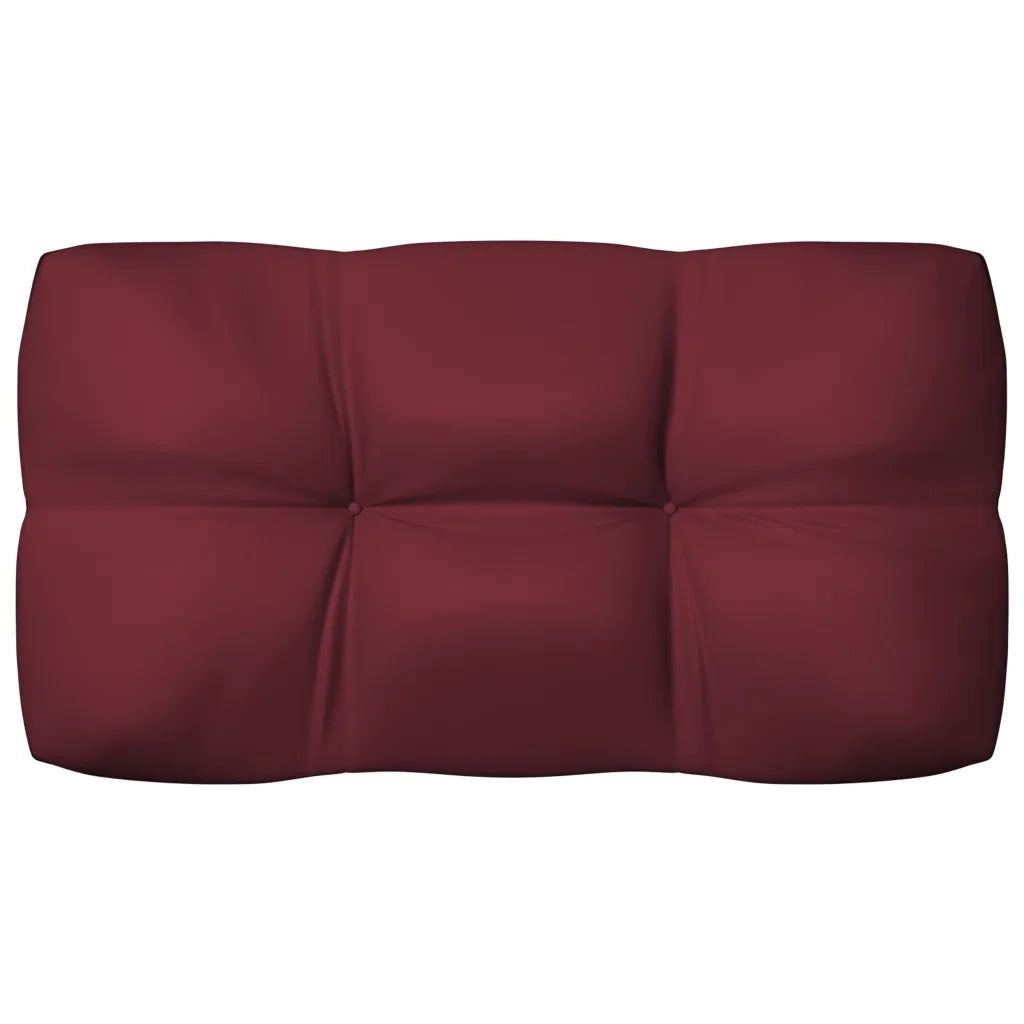 Cuscini per Divano Pallet 7 pz Rosso Vino