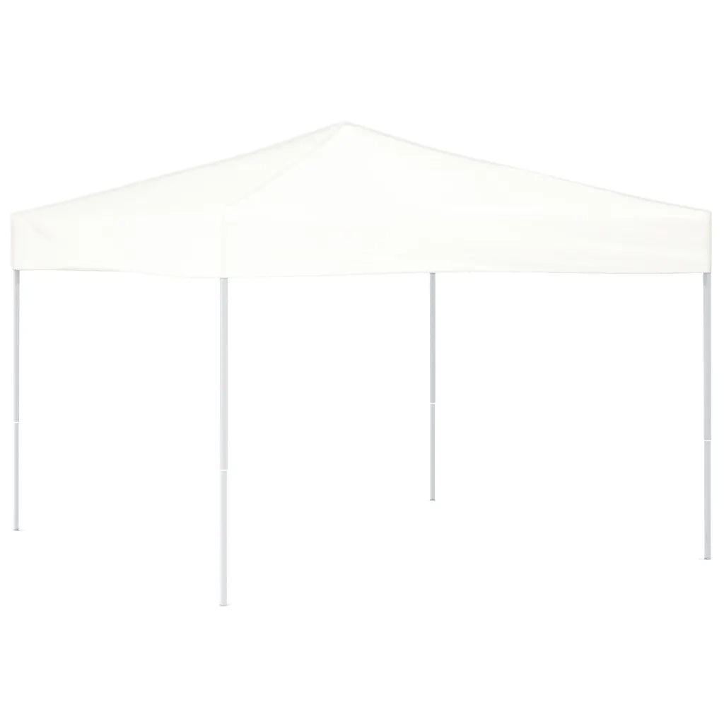 Tenda per Feste Pieghevole-Tenda Gazebo Bianca 3x3 m