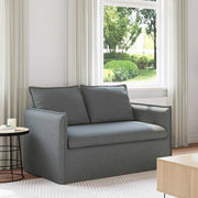 Divano Grigio scuro 136 x 82 x 85 cm Tessuto 42024512