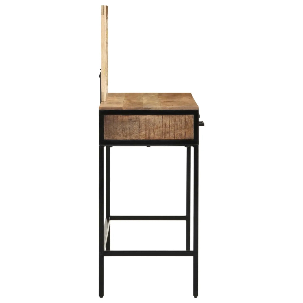 Tavolo da Trucco con cassetto Marrone 100 x 40 x 120 cm 374093