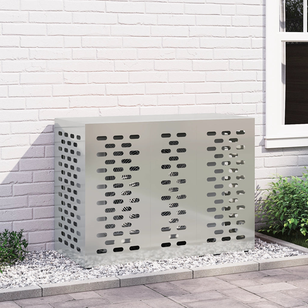Copertura per condizionatore 110x50x80 cm Acciaio zincato