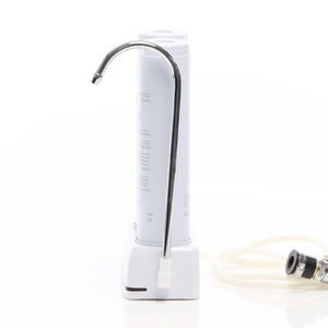 Naturewater Filtro acqua NW-2-CTOUF, Sistema di filtrazione a 2 livelli con cartucce, Filtro da banco