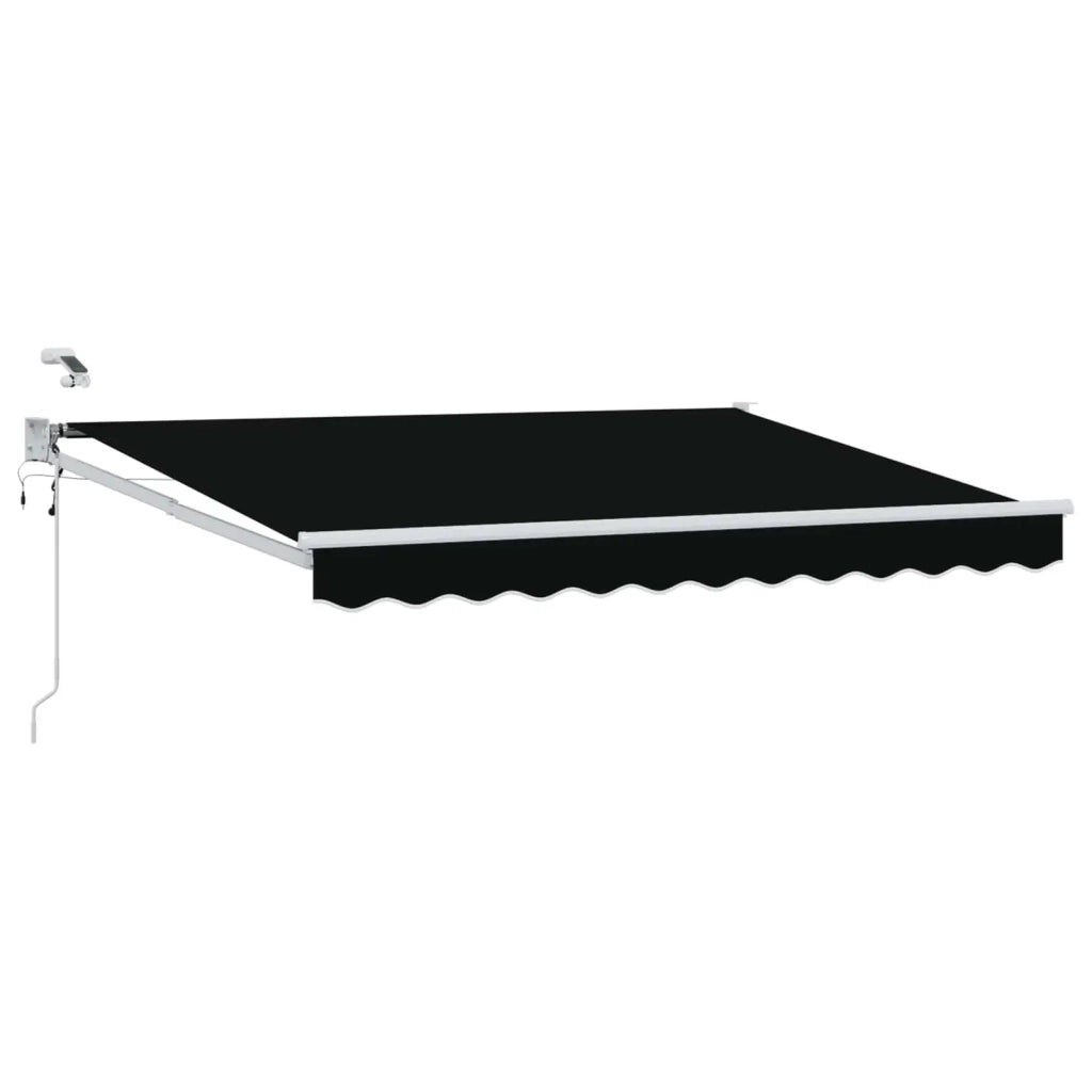 Tettuccio Elettrico Retrattile Nero 3 x 2,5 m 3419600