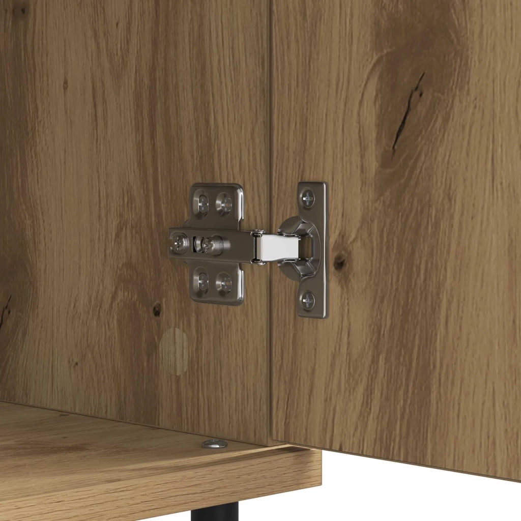 Credenza con cassetto Rovere artigianale 60 x 35 x 70 cm 881724