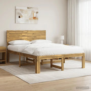 Letto matrimoniale con testiera ROSTOCK Bianco 135 x 190 cm 3405409