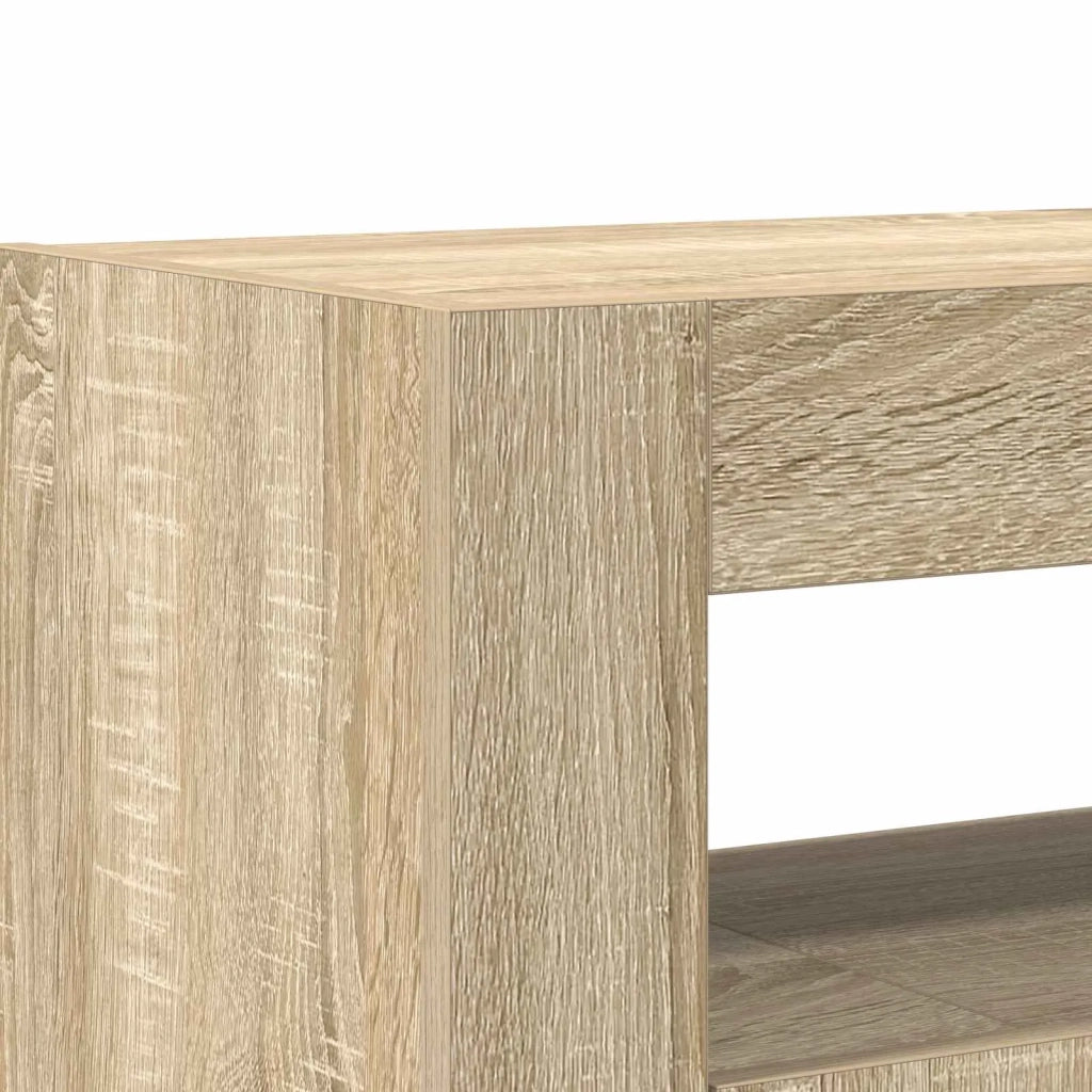 Credenza Rovere Sonoma 116 x 30 x 75 cm Legno multistrato 3333878