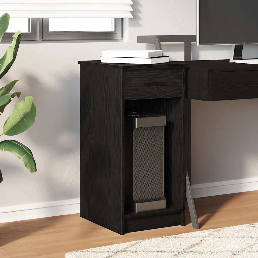 Supporto a Torre per Computer con Cassetto Nero 35x45x77 cm CFW7050393