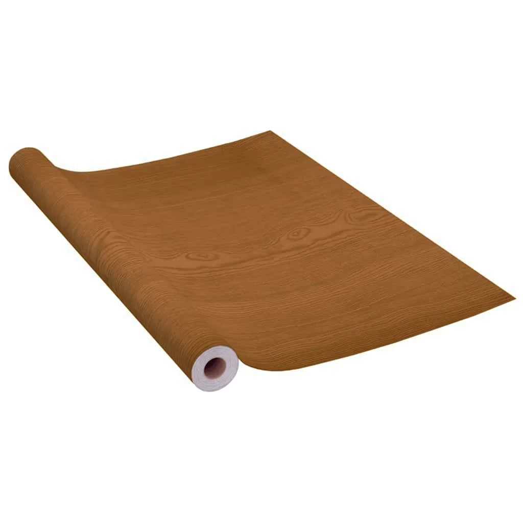 Pellicola Autoadesiva per Mobili Rovere Chiaro 500x90 cm in PVC CFW2321018