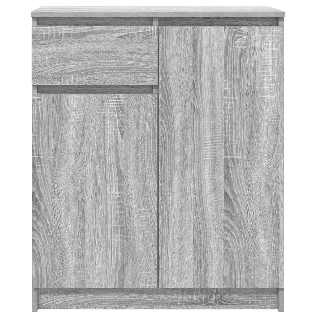 Credenza con Cassetto-Buffet-Armadio da cucina Grigio Sonoma 71x35x84 cm in Truciolato
