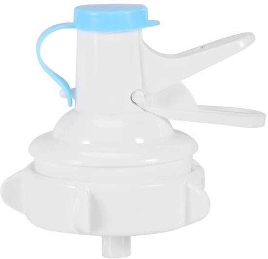 Dispensatore di acqua di alta qualità - Maniglia riciclabile - Bottiglia di acqua con pompa a dosaggio - Diversi anelli di regolazione - Copertura di protezione - Sicuro da utilizzare - Rubinetto di acqua