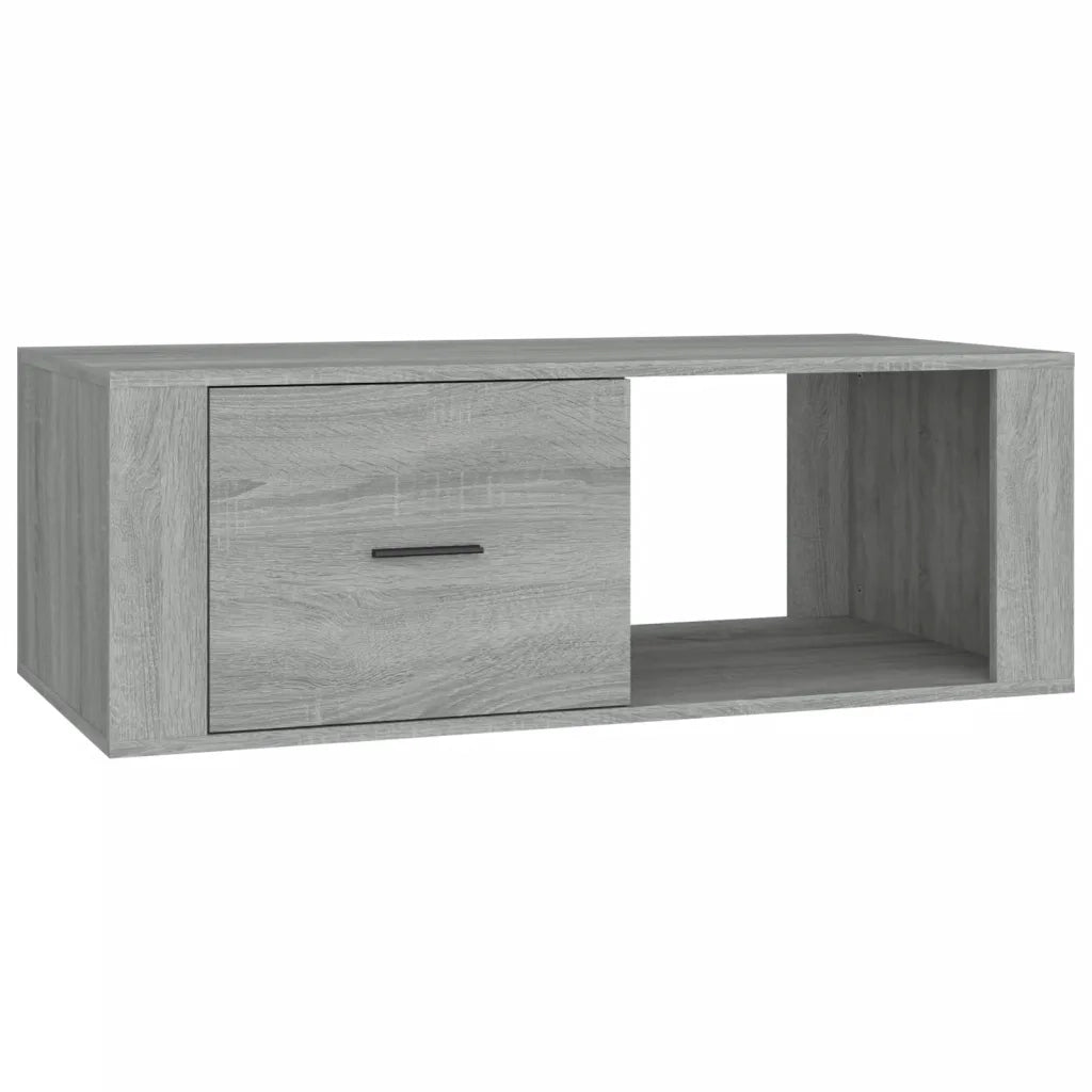 Tavolino salotto | Tavolino da caff¨¨ | Tavolino da Soggiorno Grigio Sonoma 100x50,5x35 cm Legno Multistrato