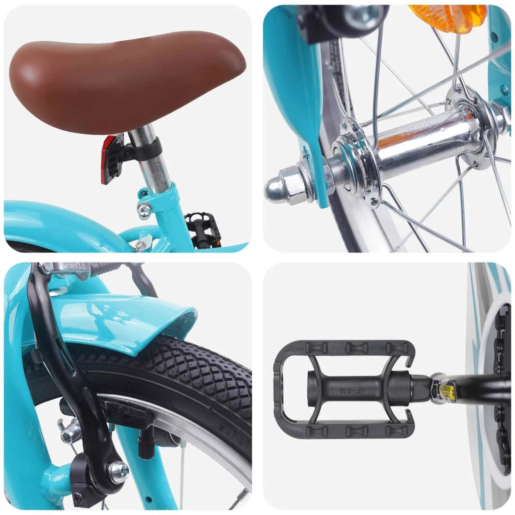 Bicicletta per Bambini 14 Pollici per bambini da 3 a 5 anni 42009578